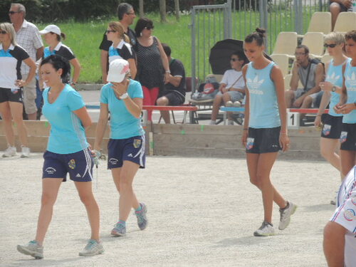 Photos d'une journée aux Championnat de France Quadrettes Chambery