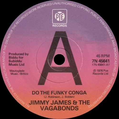 Jimmy James & The Vagabonds : Album " Life " Casablanca Records NBLP 7054 [US]