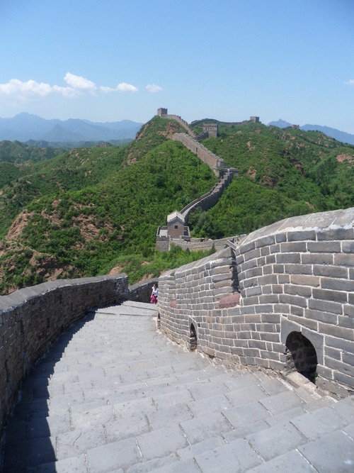 On a marché sur la grande muraille