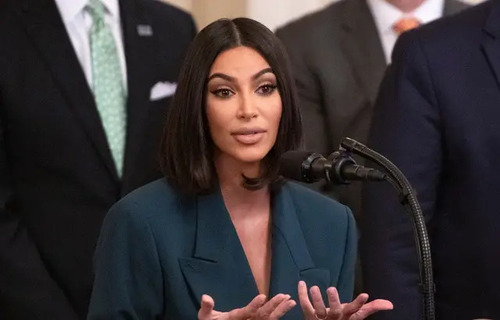 Kim Kardashian est de retour à la Maison Blanche