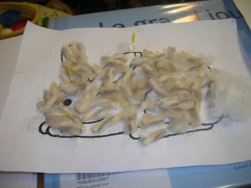 Illustration ronde Mon petit lapin