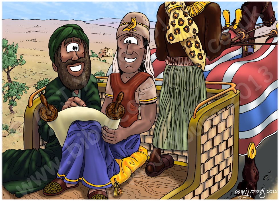 Acts 08 - Philip and the Ethiopian eunuch - Scene 03 - Instruction