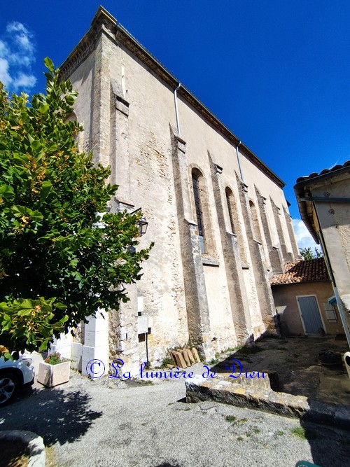 La Palud-sur-Verdon, l'église Notre-Dame de Vauvert
