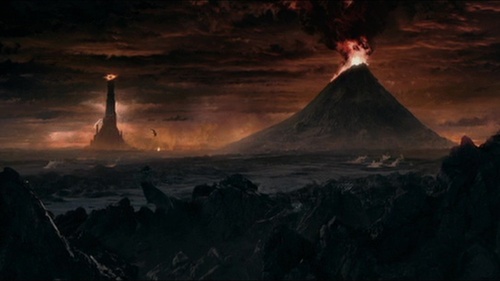 L'image du fond :''Le territoire de Sauron''