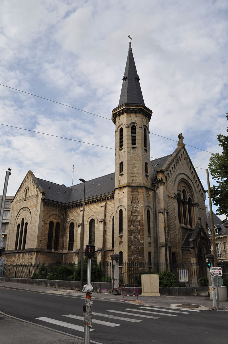 Le temple protestant de Dijon, 14 boulevard de Brosses