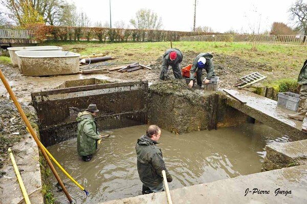 La vidange du lac de Marcenay, un reportage de Jean-Pierre Gurga (3ème partie)