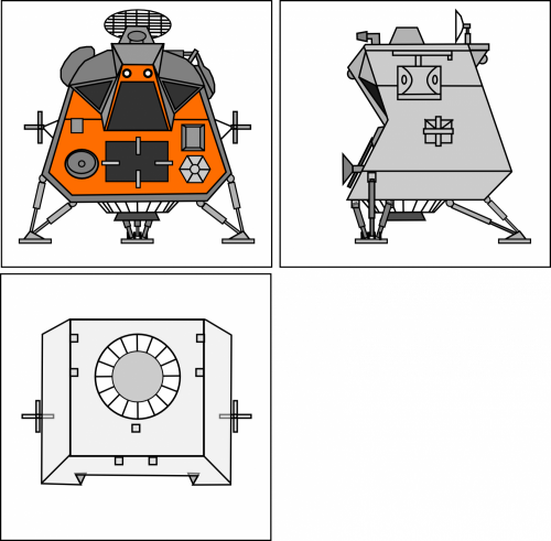 Blueprint du space pod