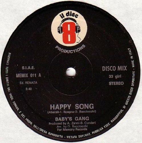 Baby's Gang - Happy Song (1983)