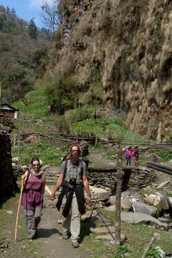 Les Annapurnas avec Laure et Xa les gardois