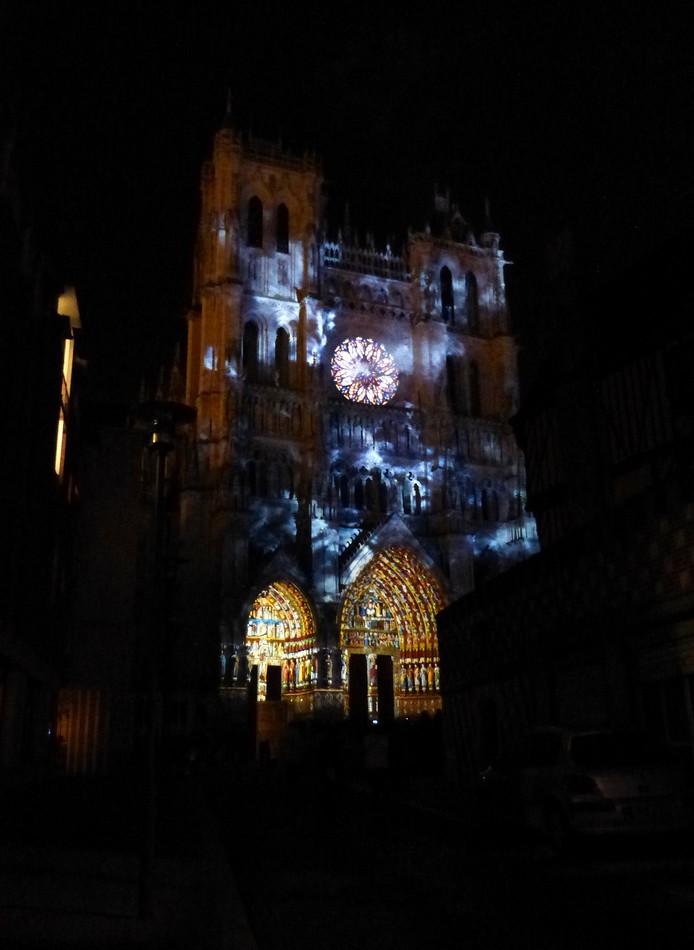 La Cathédrale d'Amiens dans ses couleurs d'origine