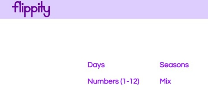 CE2 Int - Days, Seasons, Numbers: spelling