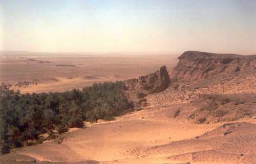 Noël au Sahara : coucher de soleil sur les sables