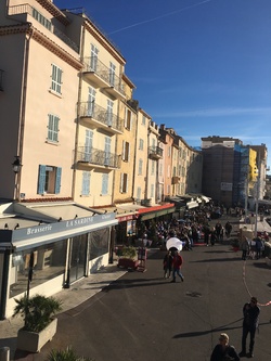 Saint-Tropez sous un joli soleil d'hiver
