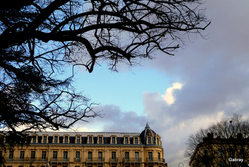 Toulouse : ciel orageux ...