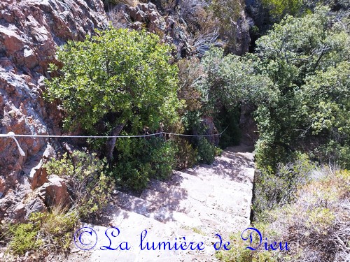 Saint Raphaël, la grotte saint Honorat (Sainte Baume)