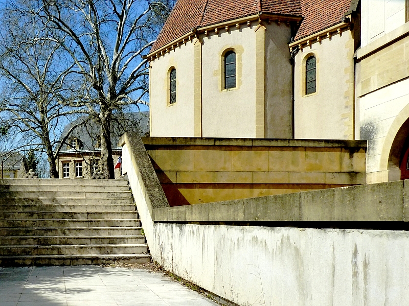 Metz / L'hôtel "La Citadelle" dans le quartier de l'Arsenal...