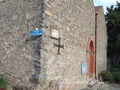 Amélie-les-bains, l'église Saint Martin (Palalda)
