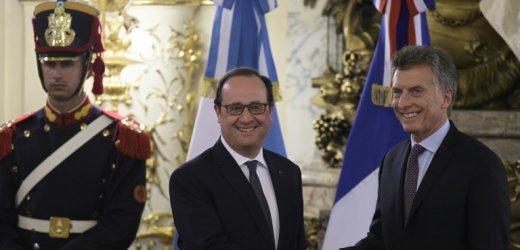 Argentine: Hollande apporte son soutien aux réformes libérales de Macri