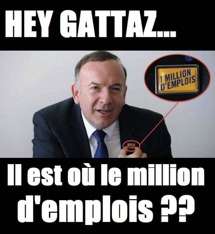 Pierre Gattaz a refilé son million d'emplois en carton à Geoffroy Roux de Bézieux