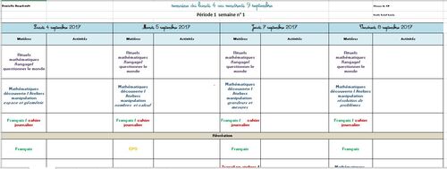 Cahier journal 2017-2018