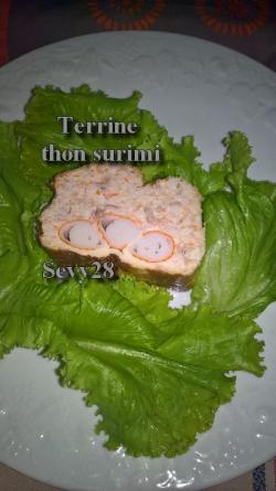 Terrine Au Thon Et Surimi Thermomix A Table