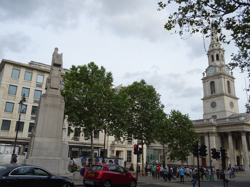 Autour de Trafalgar Square à Londres (photos)