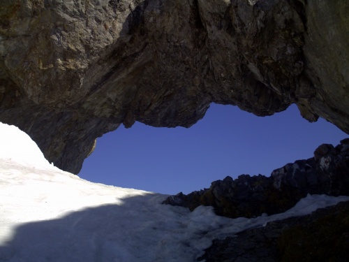 Le trou de la Mouche (Aravis,74)