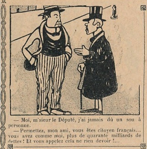 Nos députés en dessins humoristiques de presse (1900 à 1914)