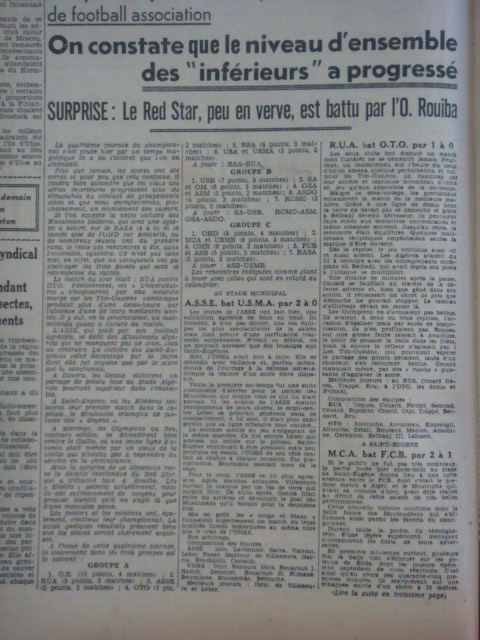 26.11.1939 mca-fcb 2-1 et usma perd contre l\'asse