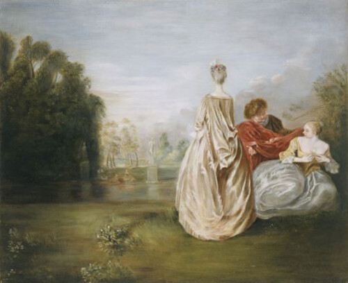 Watteau les deux cousines