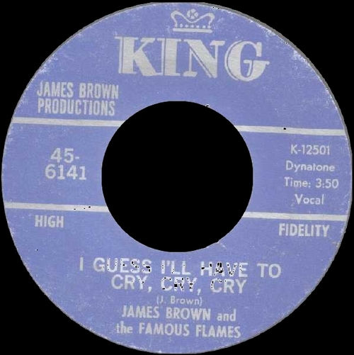 1967 James Brown & The Famous Flames : Single SP King Records 45-6141 [US]