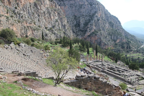 Delphes, le sanctuaire d'Apollon (3)