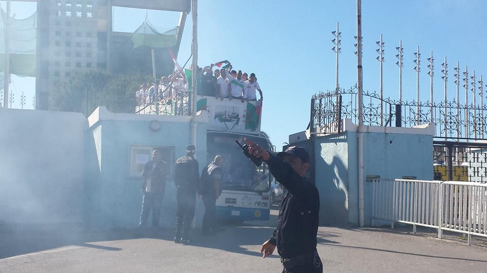 Samedi 03.05.2014 La parade du MCA dans les rues d\'Alger