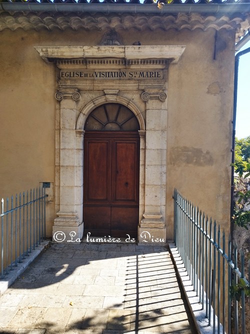 Grasse, la chapelle de la visitation