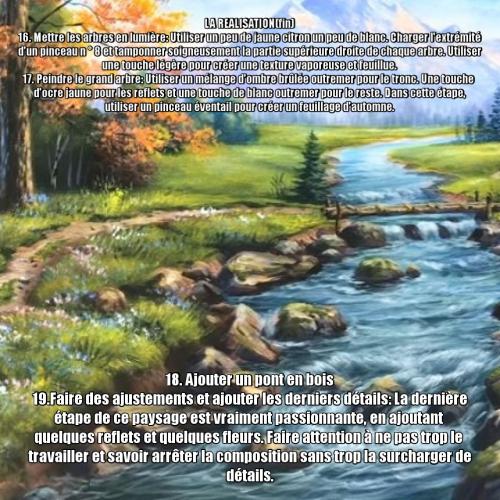 Dessin et peinture - vidéo 3410 : Comment peindre un magnifique paysage ? - acrylique ou huile.