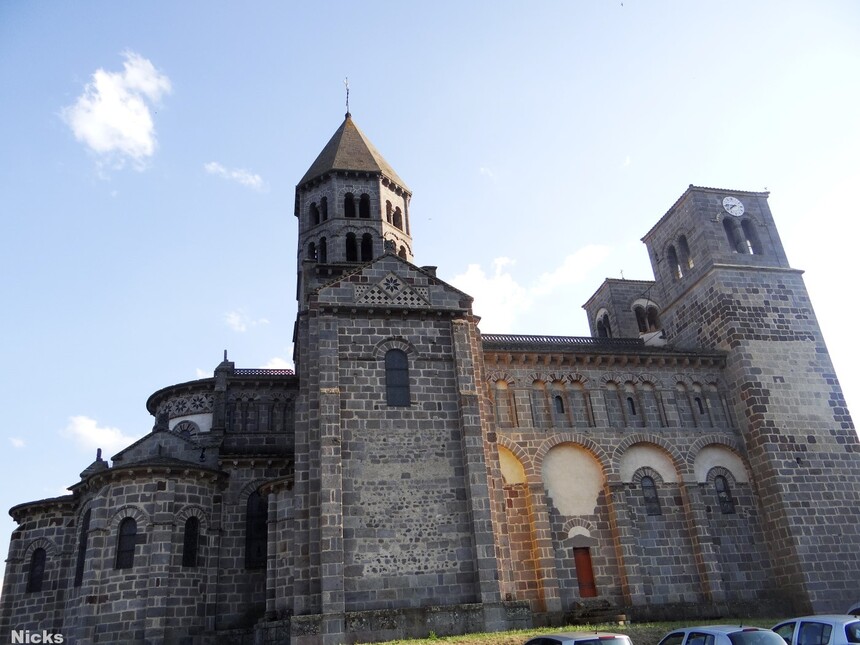 Eglise de st Nectaire ,Auvergne,