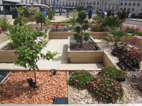 Jardins éphémères au Port de Vannes...