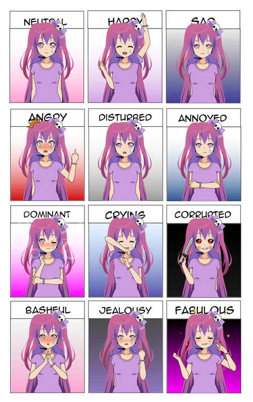 Aika - Expressions meme