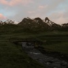 La passerelle qui enjambe le ruisseau du Pourtalet