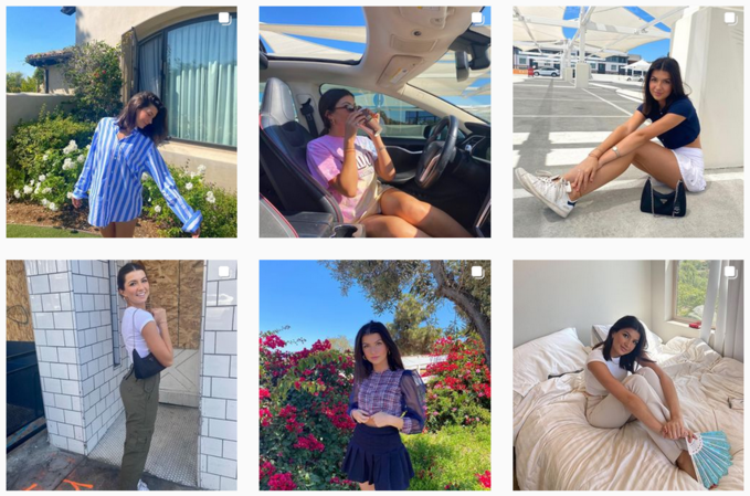 La mode sur Instagram