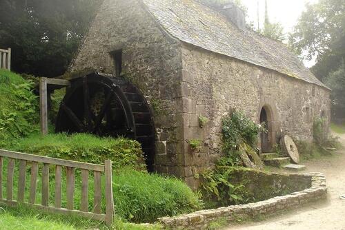 Retour Bretagne : moulins de Kerouat