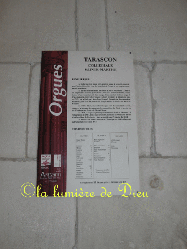 Tarascon sur Rhône, église Sainte Marthe