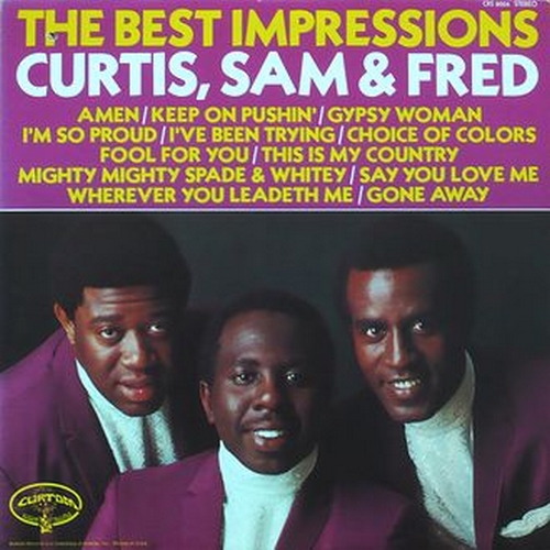 1970 : Album " The Best Impressions " Curtom Records CRS 8004 [ US ]