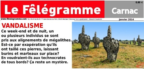 Menhir d'honneur