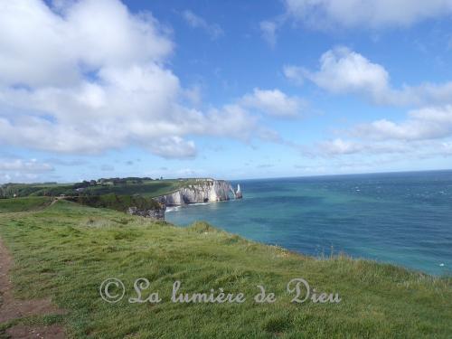 Étretat, la chapelle Notre-Dame de la Garde
