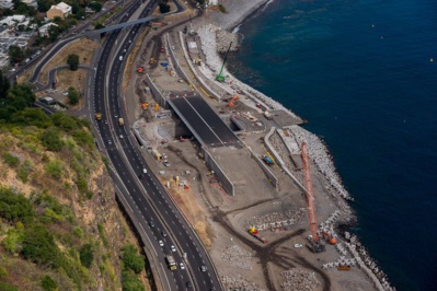 Quelques clichés aériens du chantier de la NRL