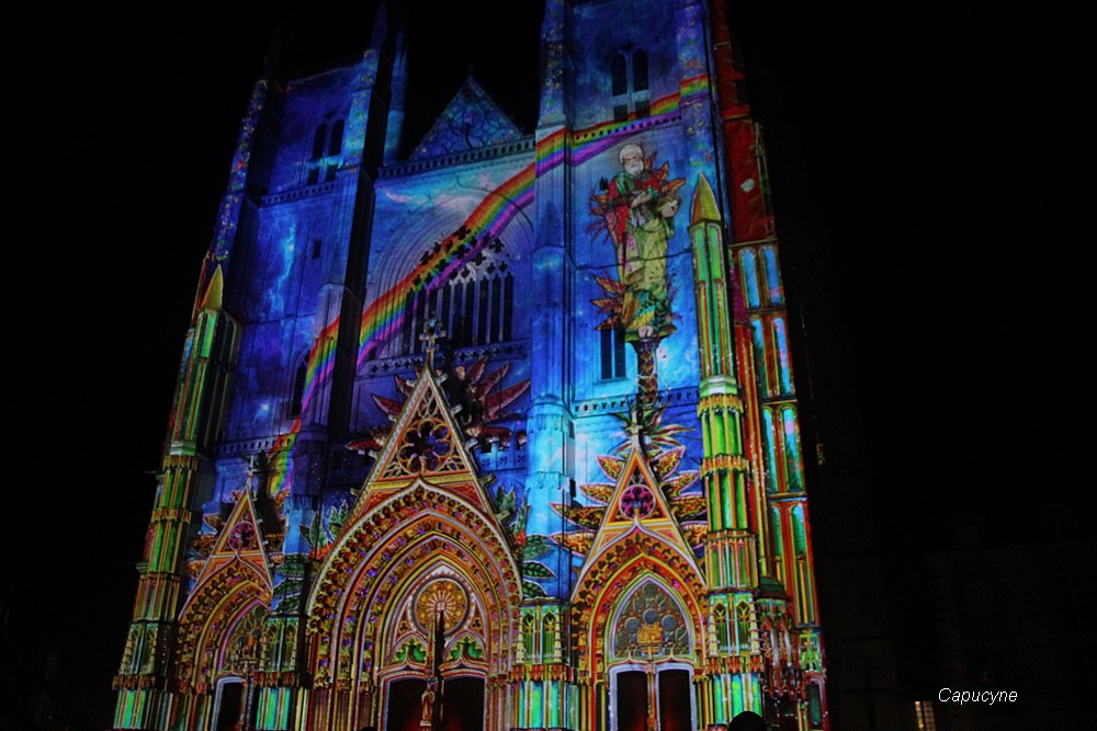 Douceurs nocturnes sur la Cathédrale de Nantes