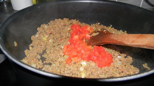 Samoussas de bœuf haché aux curry, menthe, tomate, chèvre ou gruillère (facile et rapide)