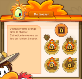 Nouveautés de la Fête des Puffles (23 mars) - Puffle Orange