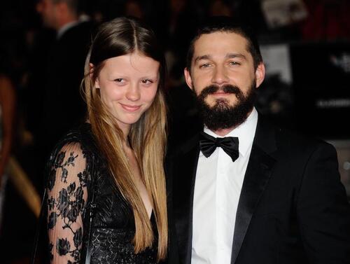 Shia LaBeouf et Mia Goth ce sont fiancés